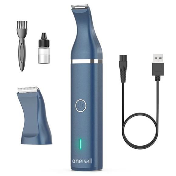 Dog Clippers with Double Blades,Cordless Small PetHair Grooming Trimmer,LowNoise - Picture 1 of 7